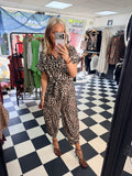 Leopard print co ord