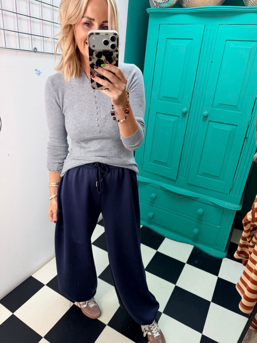 Balloon Jogger Navy