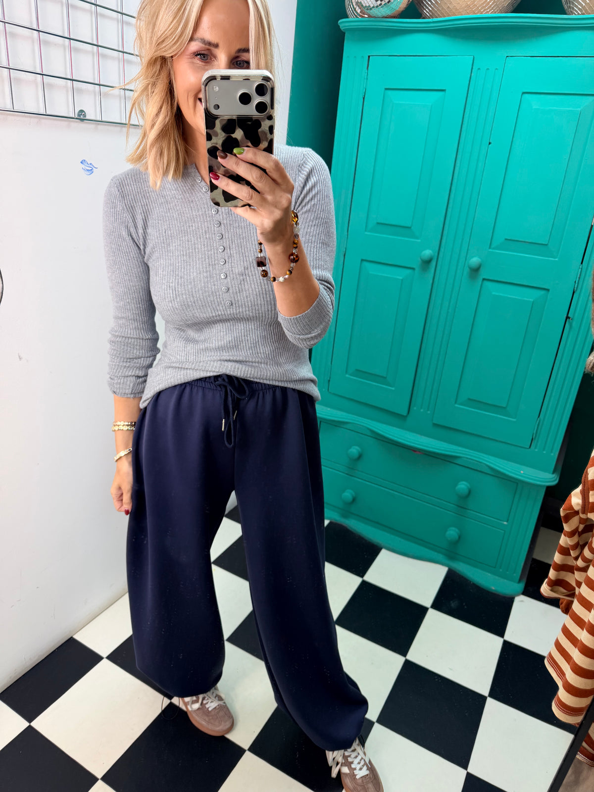 Balloon Jogger Navy