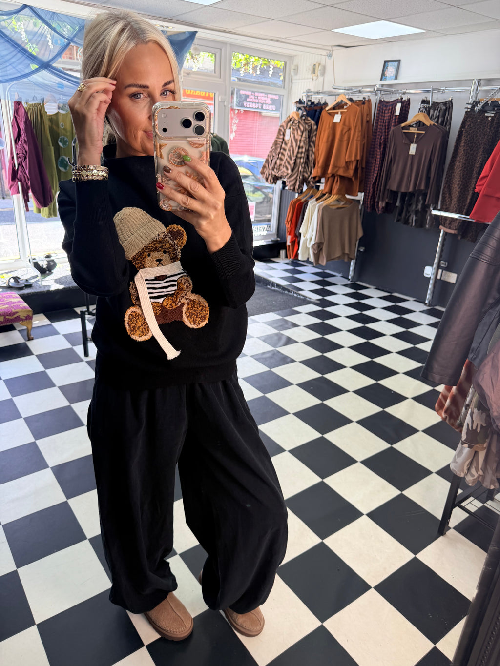 Teddy Ralf Jumper Black
