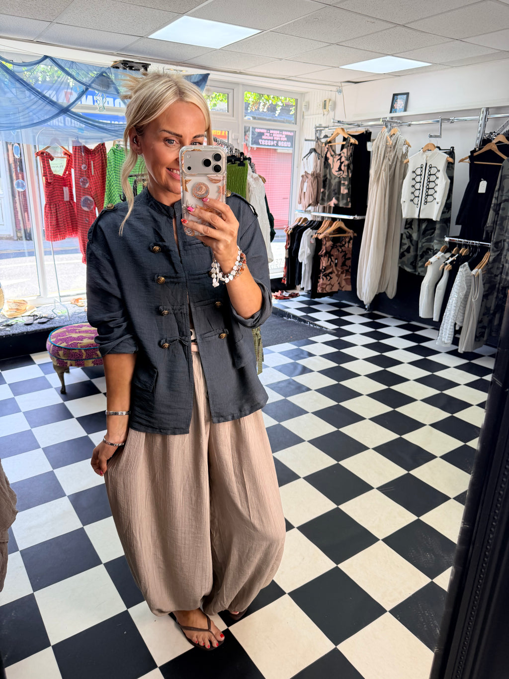 Military Jacket Slate