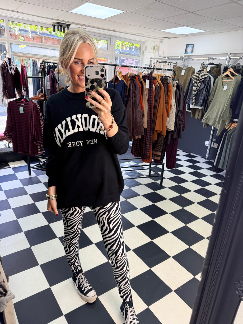 Soft Touch Leggings Zebra