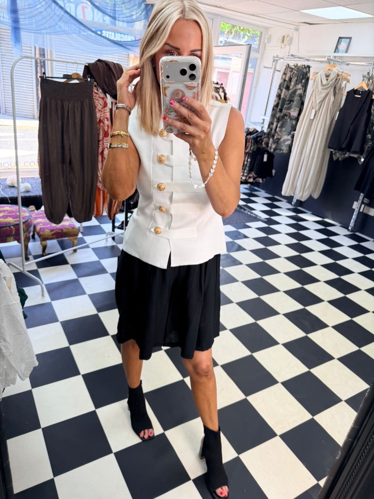 Viper Military Top White