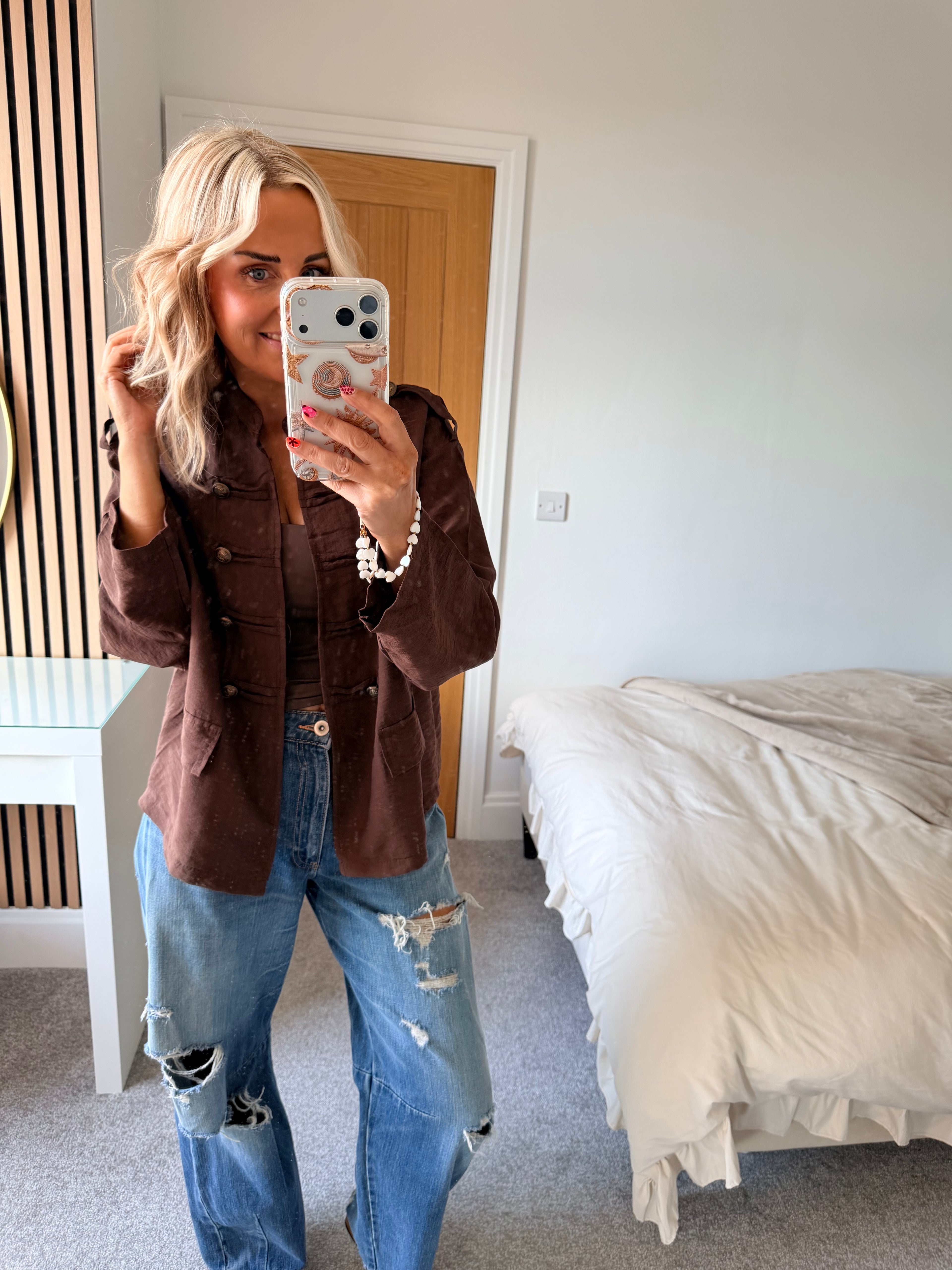 Military Jacket Chocolate Size 1