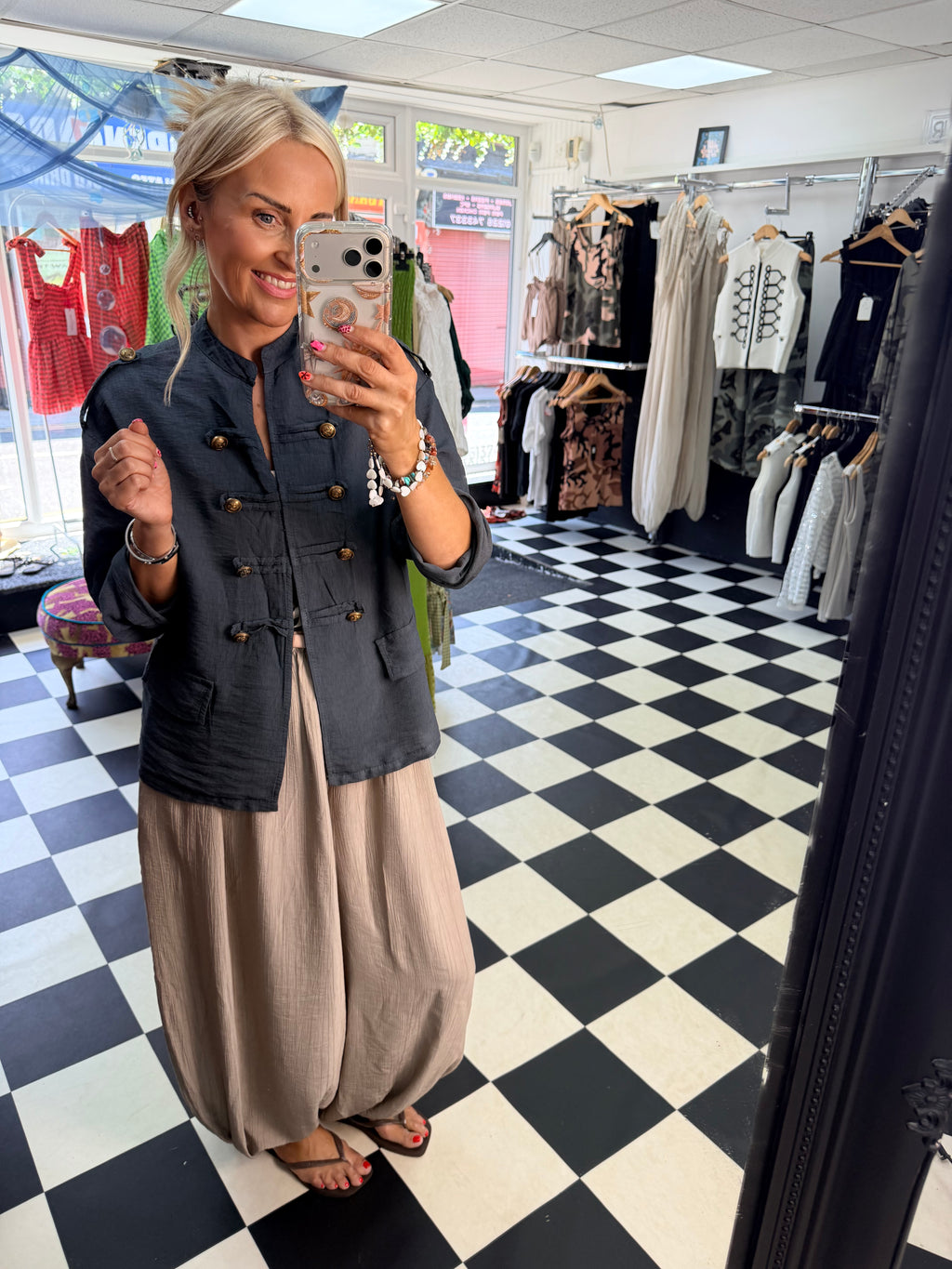 Military Jacket Slate