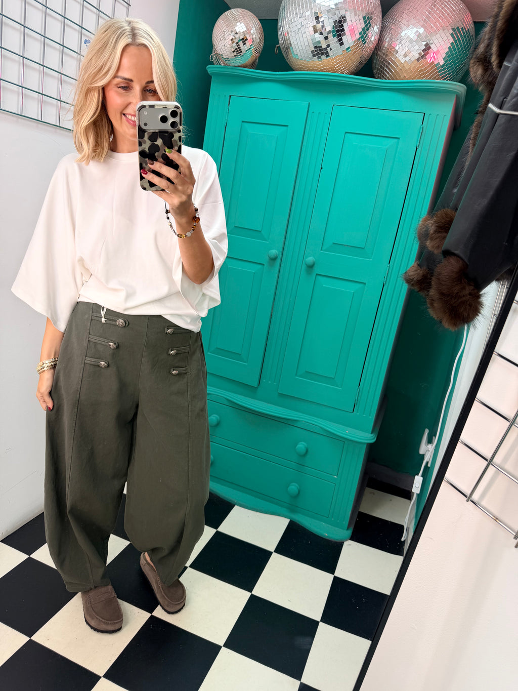 Military balloon trouser - Khaki