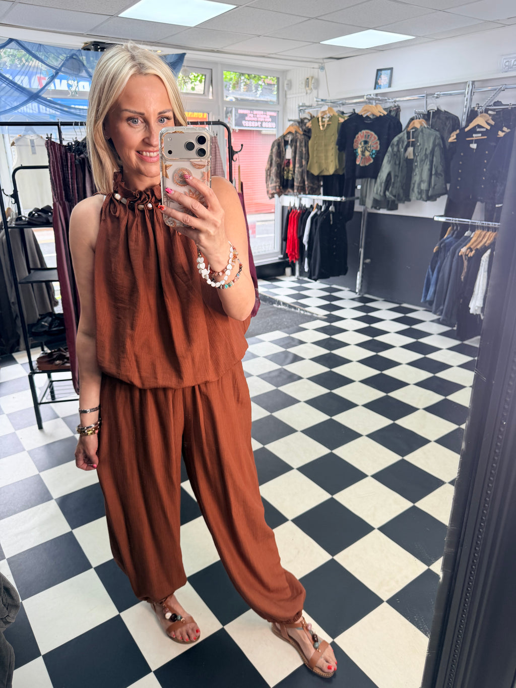 Pebble Co Ord Rust