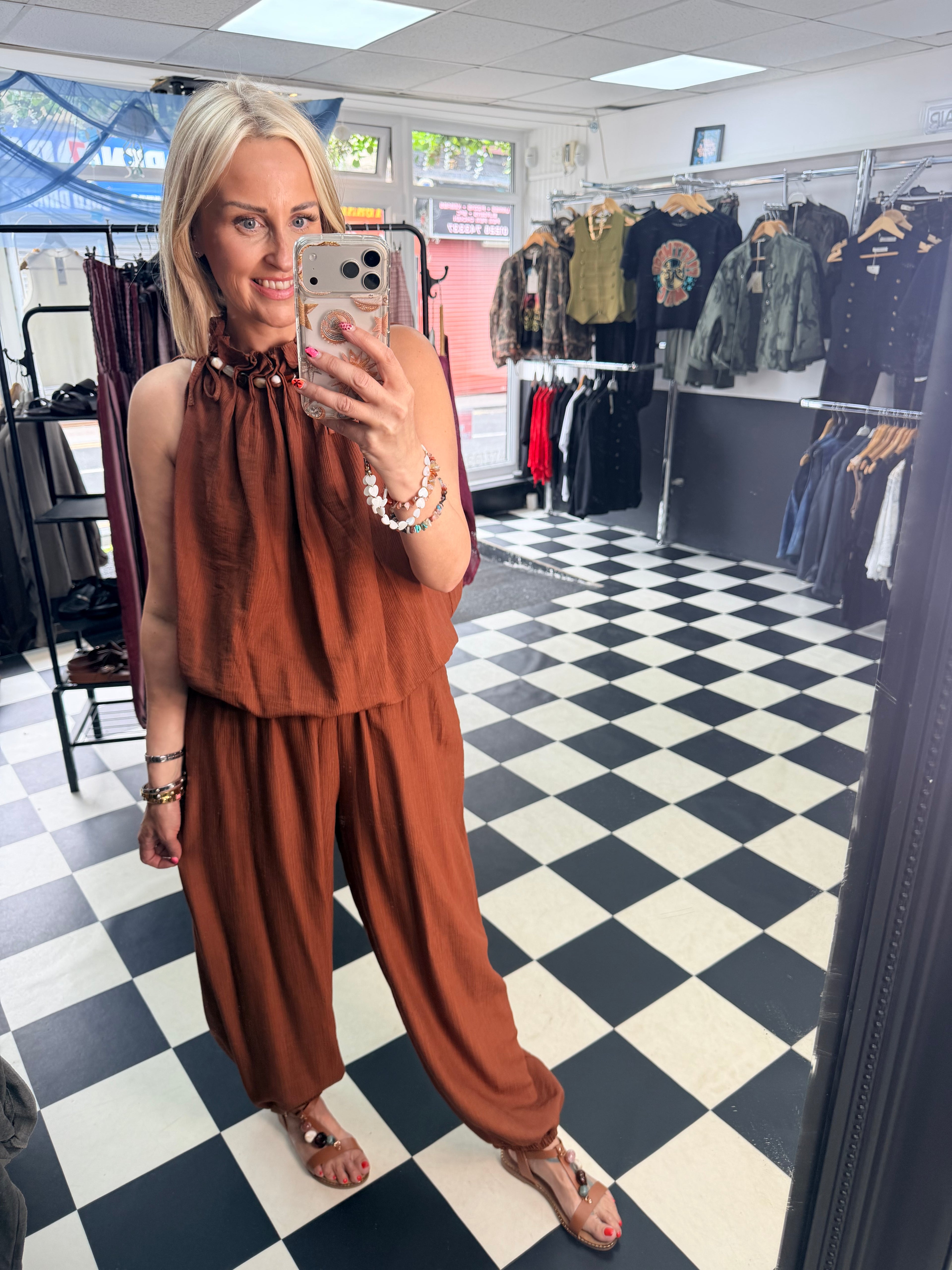Pebble Co Ord Rust