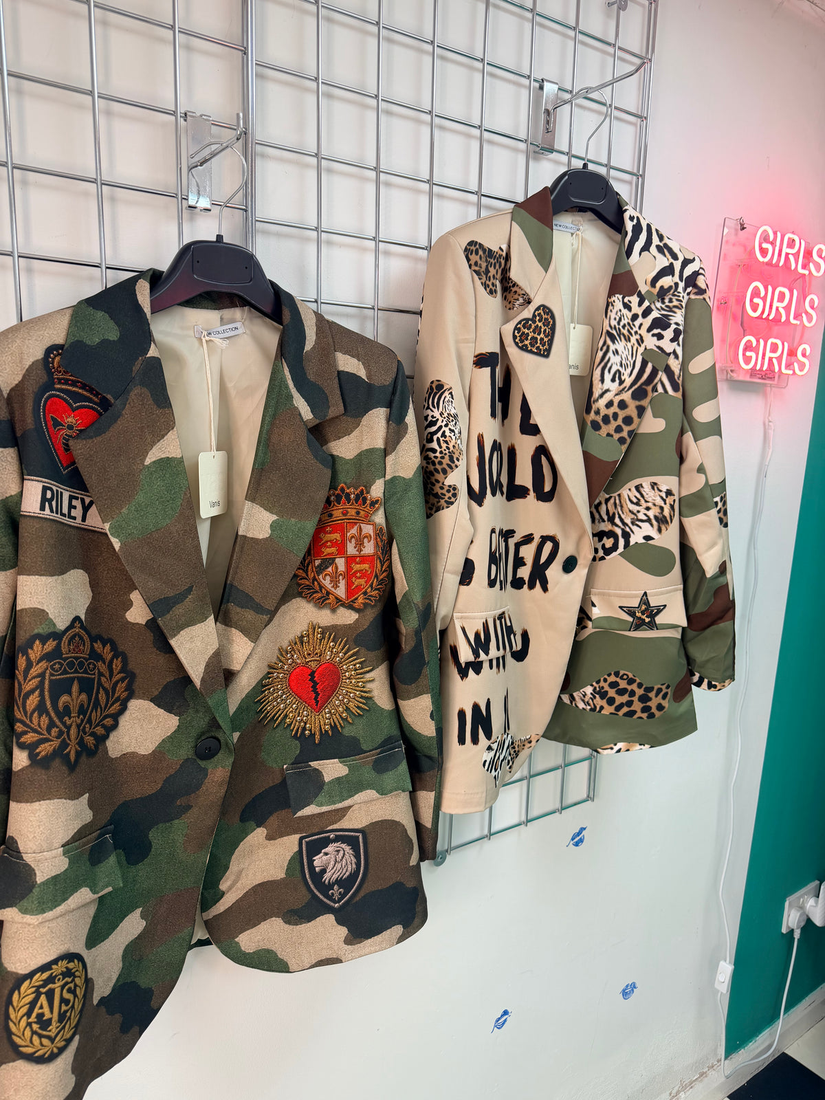 Royal Rebel Camo Blazer ✌️