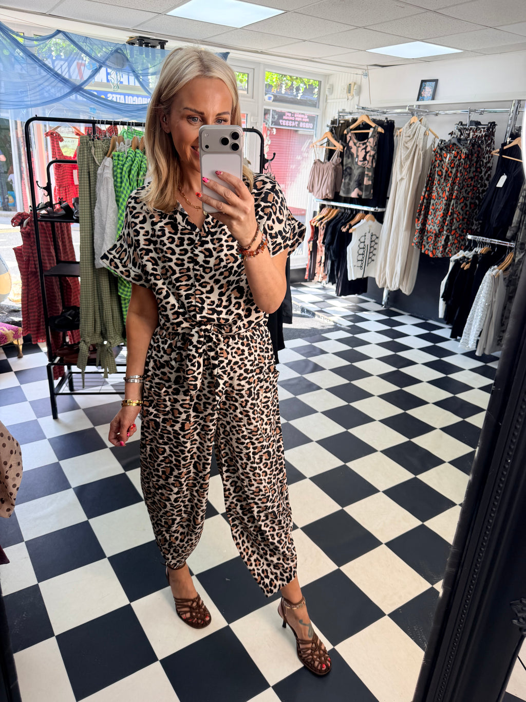 Leopard print co ord