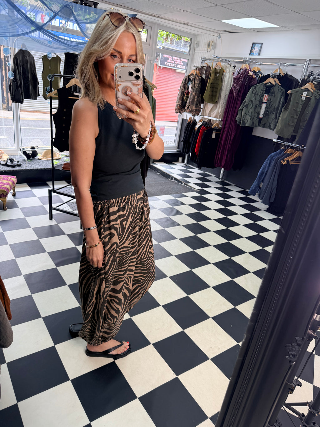 Leopard Balloon Joggers