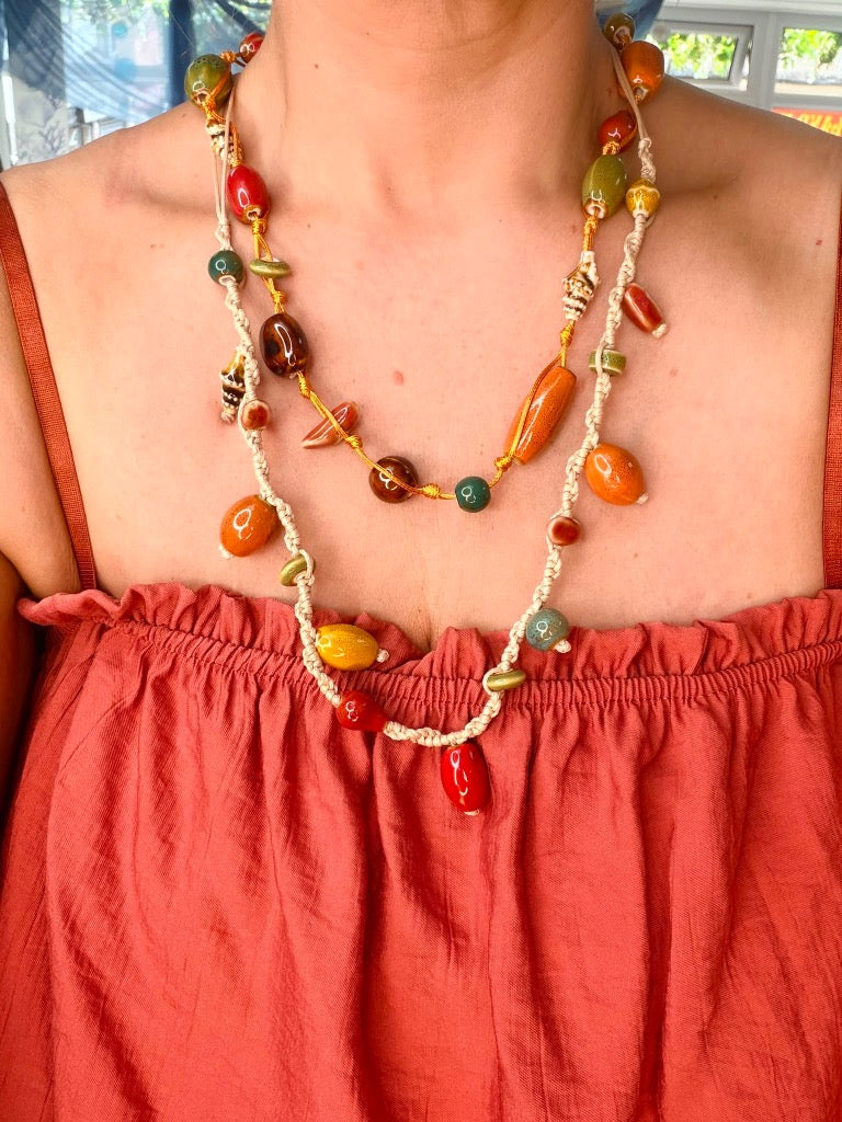 Moroccan Bead Necklace
