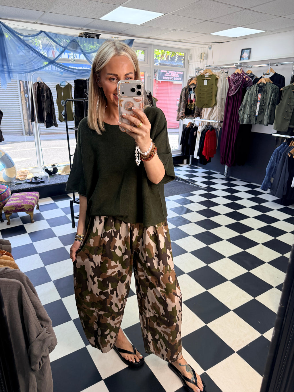 Katie Jumper Khaki