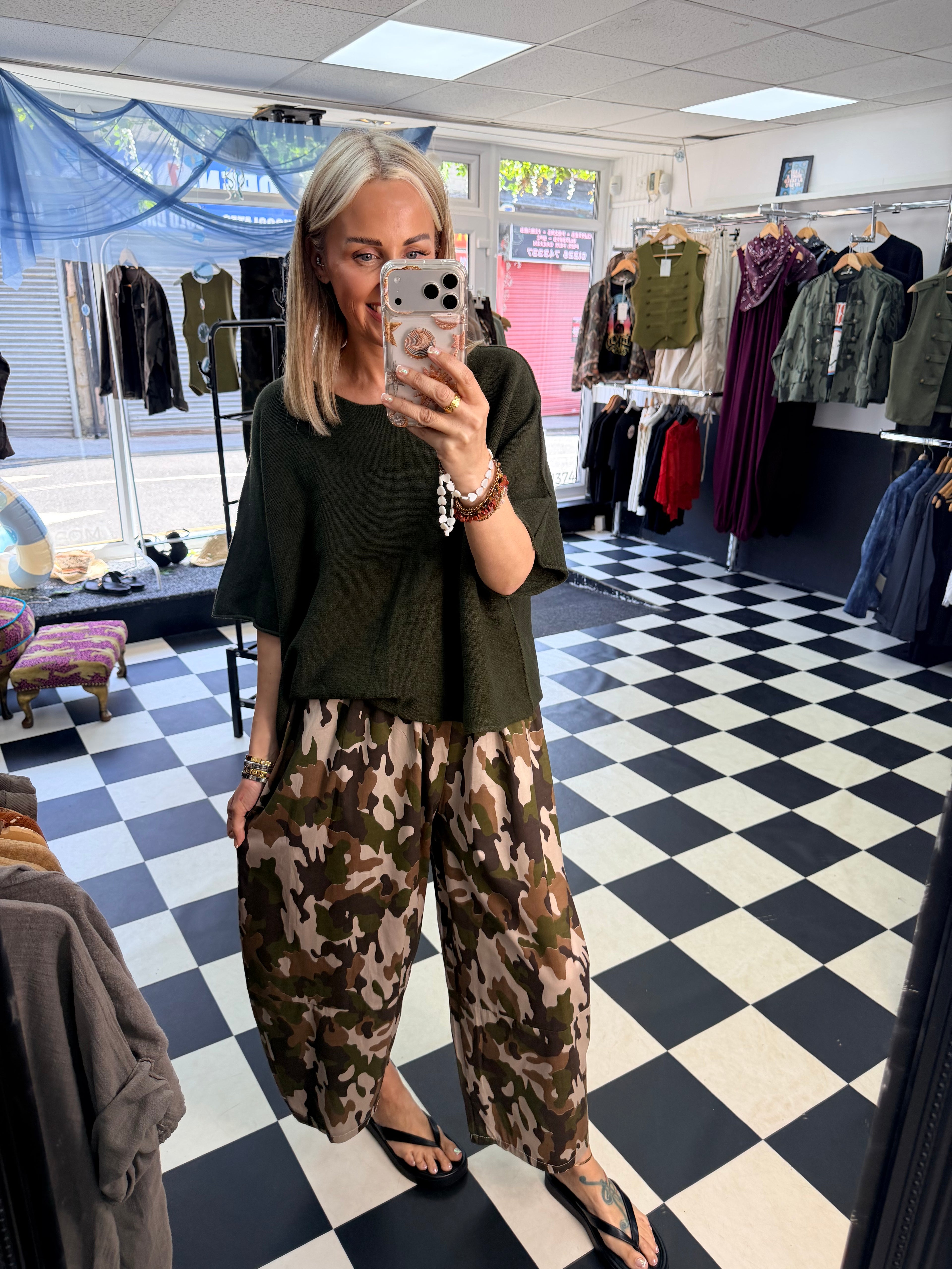 Katie Jumper Khaki