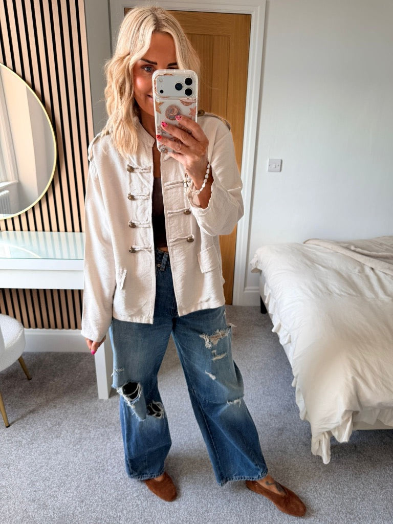 Military Jacket Cream