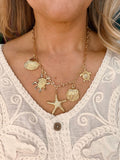Gold Sea Necklace