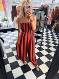 Indigo  Jumpsuit Orange/Plum