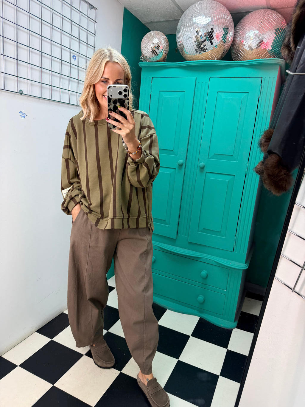 Military balloon trouser - Mocha