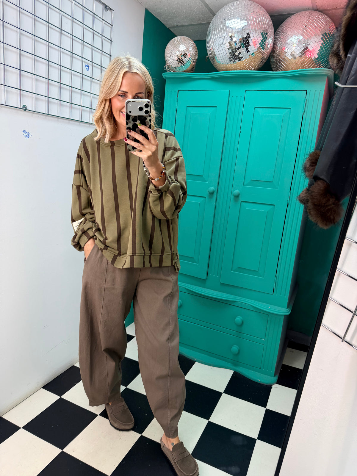 Military balloon trouser - Mocha