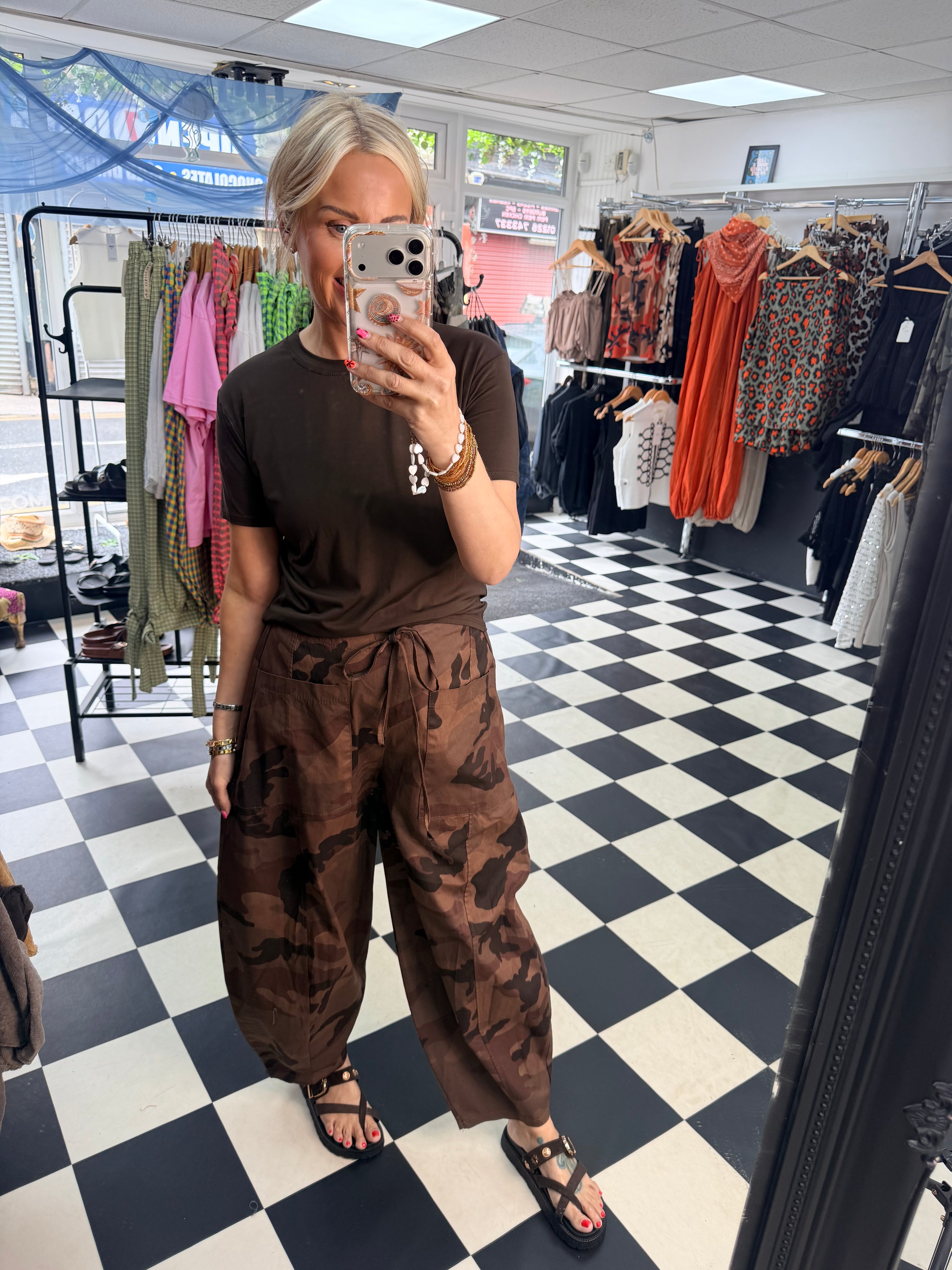 Basic T shirt Chocolate