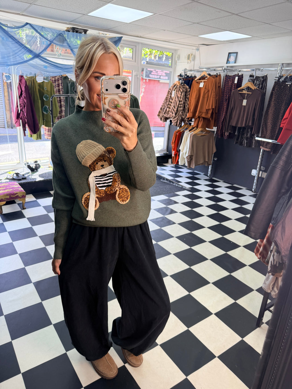 Teddy Ralf Jumper Green