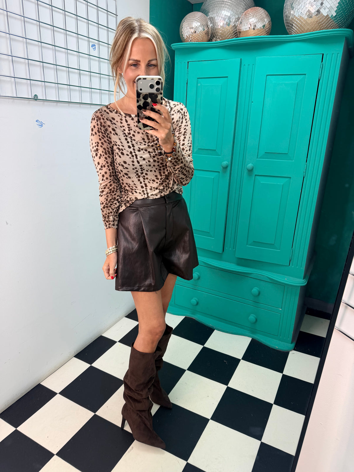 Bambi Cashmere blend Top Beige