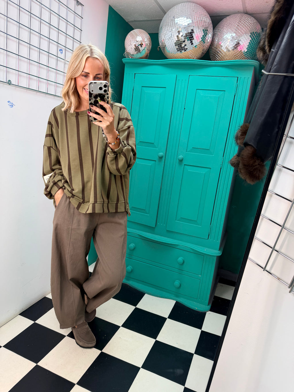 Military balloon trouser - Mocha