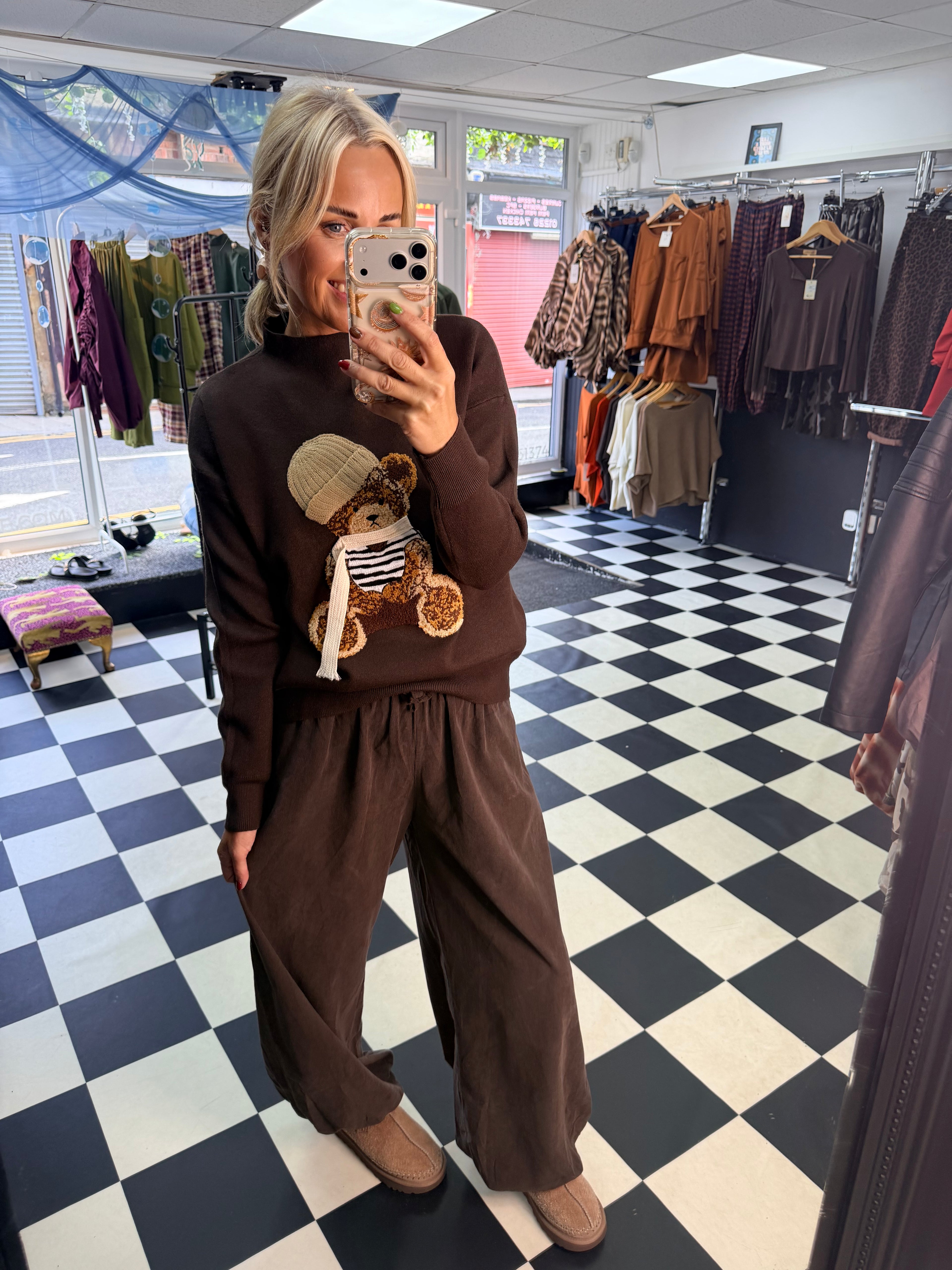 Teddy Ralf Jumper Chocolate