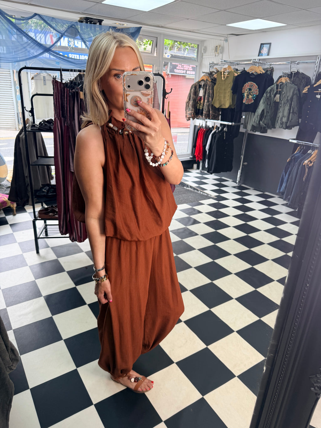 Pebble Co Ord Rust