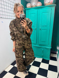 The Camo Club Zip Jacket Taupe Special buys