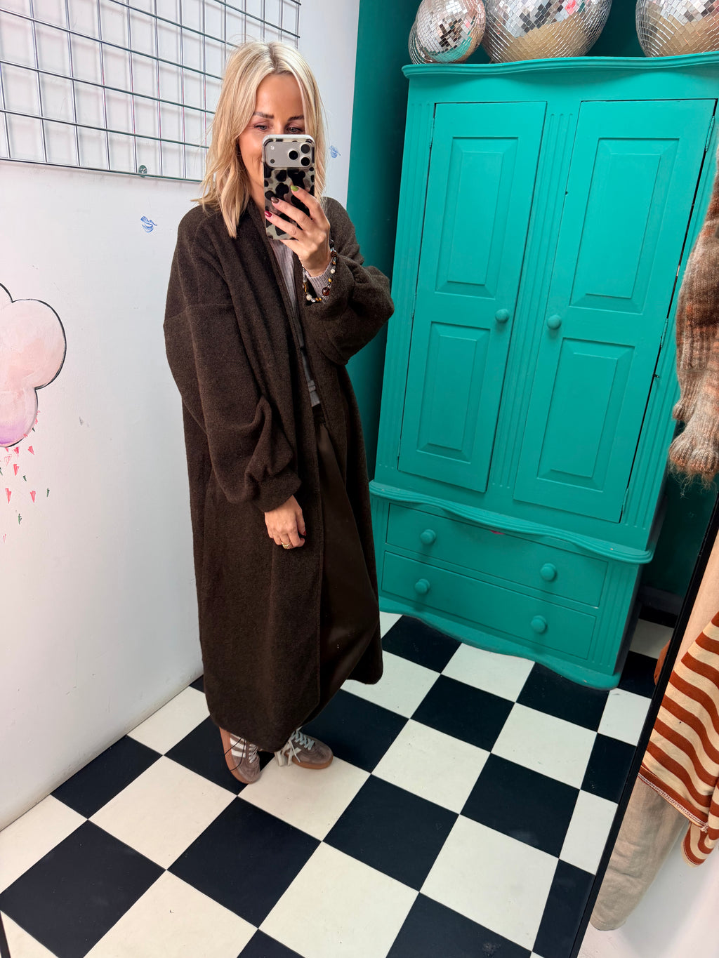 Duster coat Chocolate