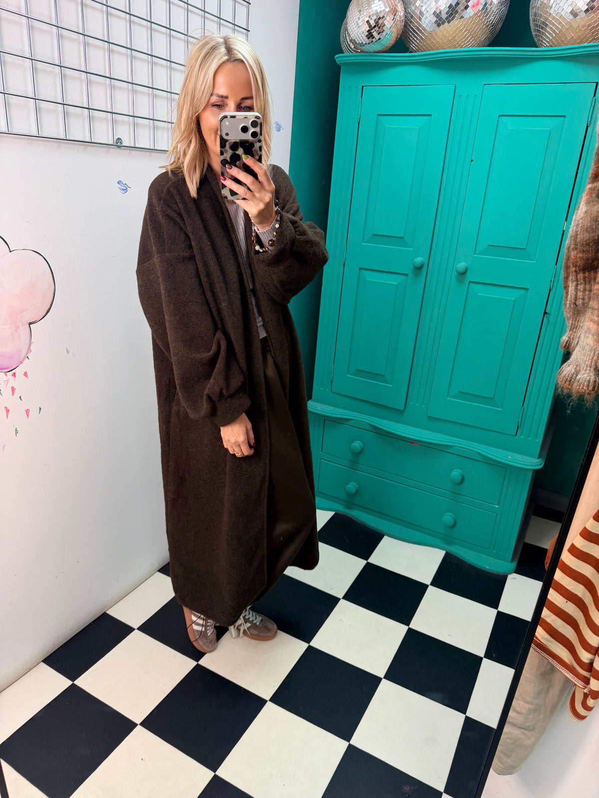 Duster coat Chocolate