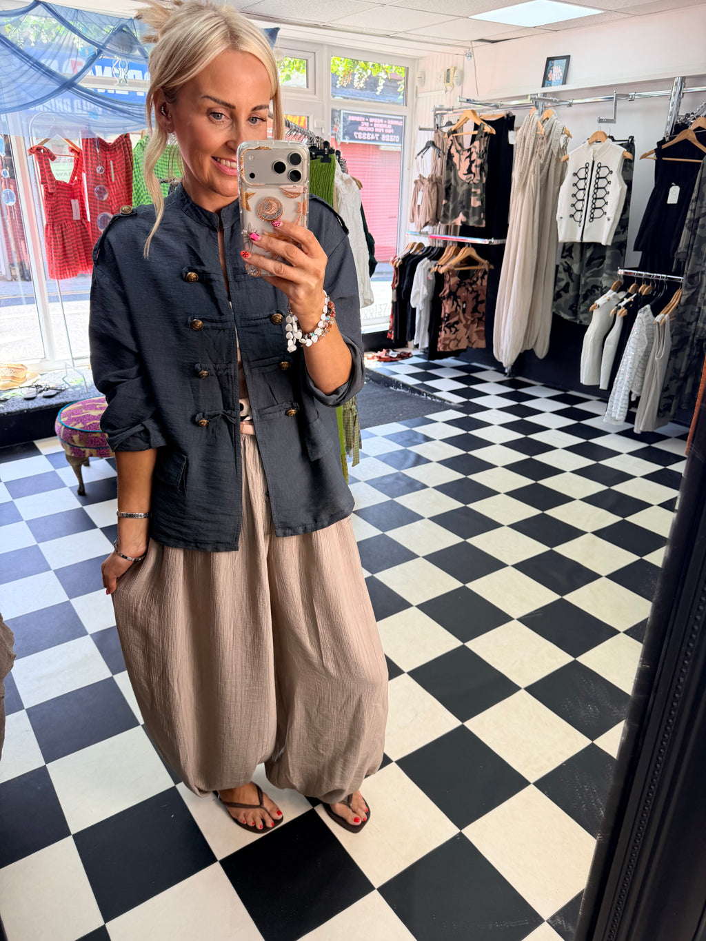 Military Jacket Slate