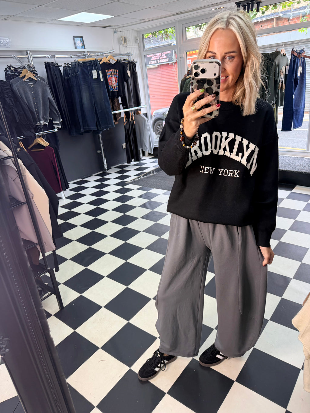 Brooklyn NY jumper - Black