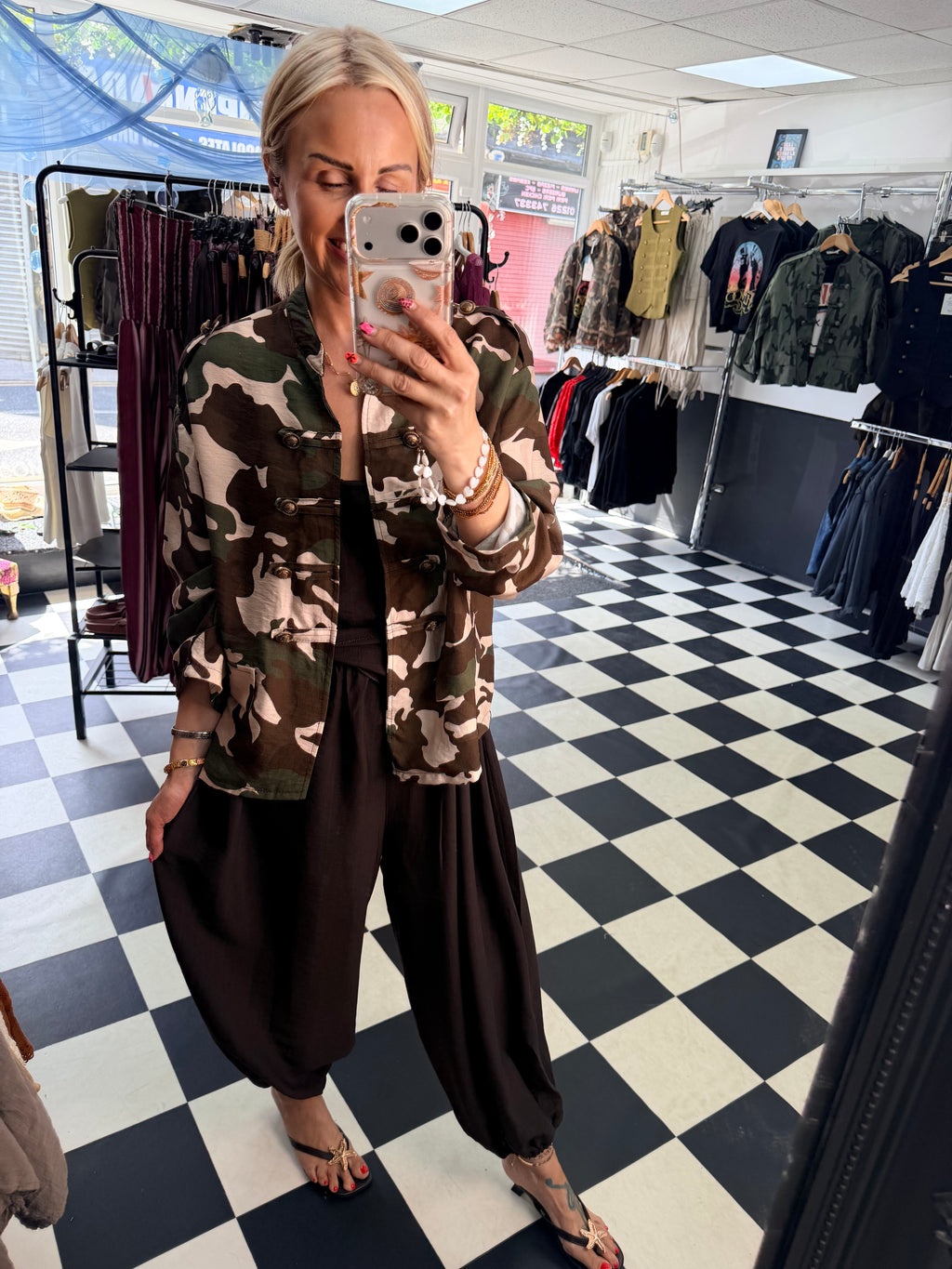 Camo Military Jacket