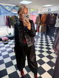 Fitted Military Jacket - Black Size 8-12