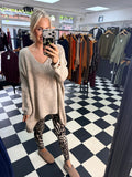 Over Sized Chunky Knit Cream