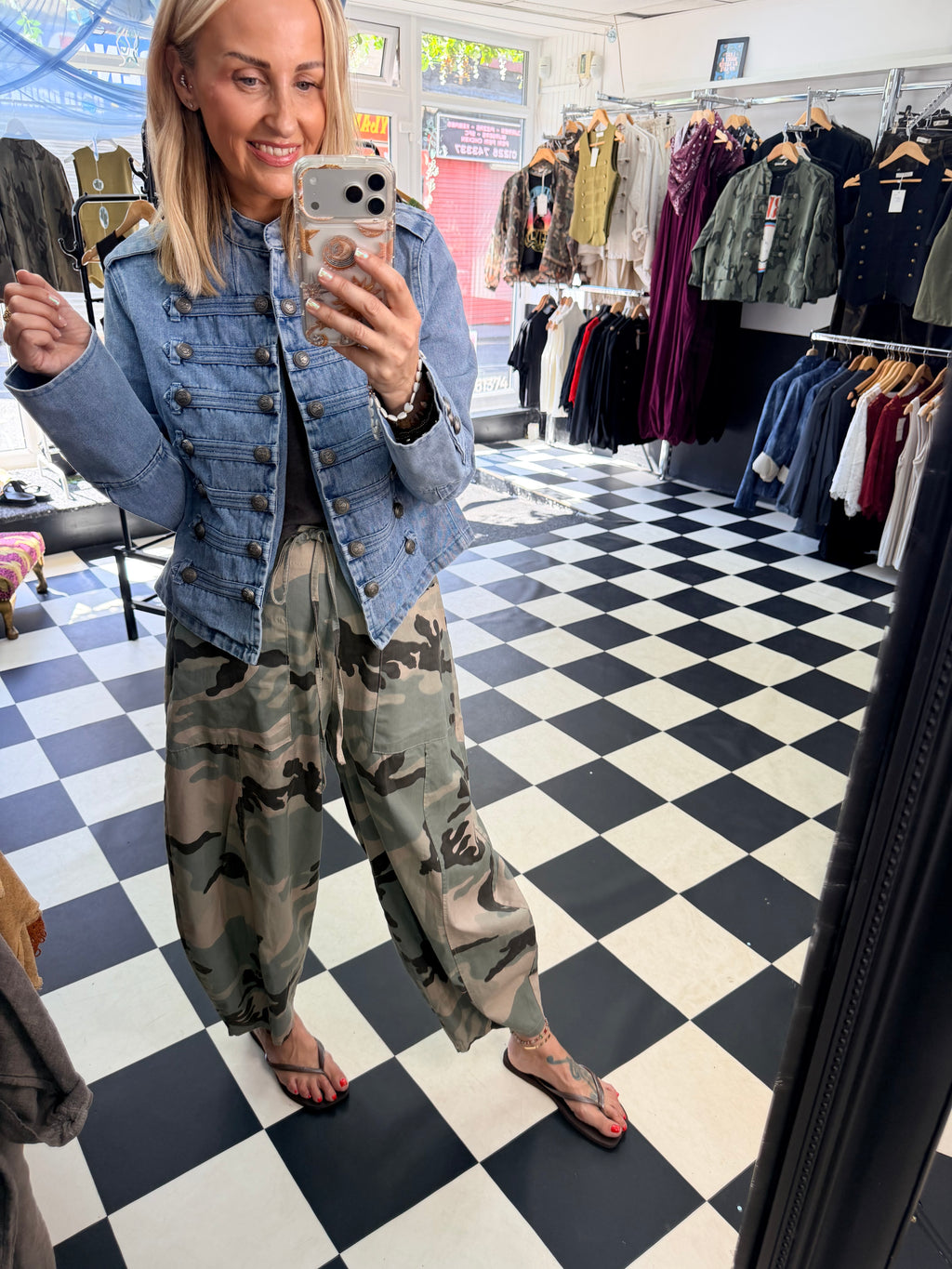 The Viper Denim Military jacket