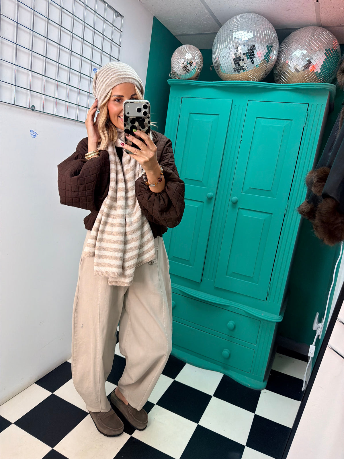 Military balloon trouser - Cream