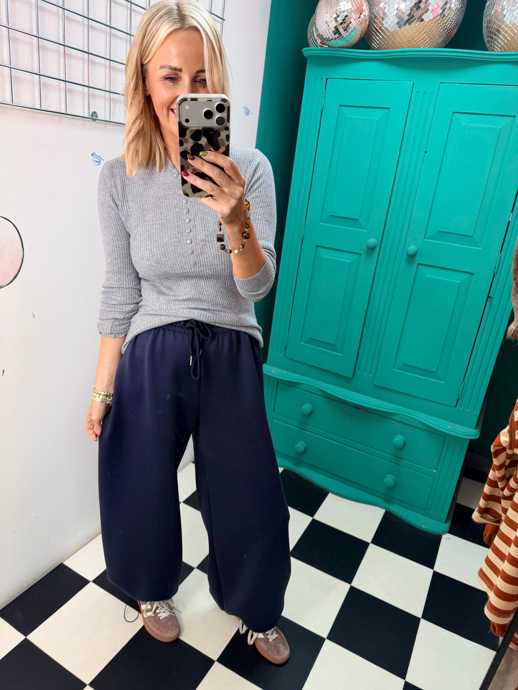 Balloon Jogger Navy
