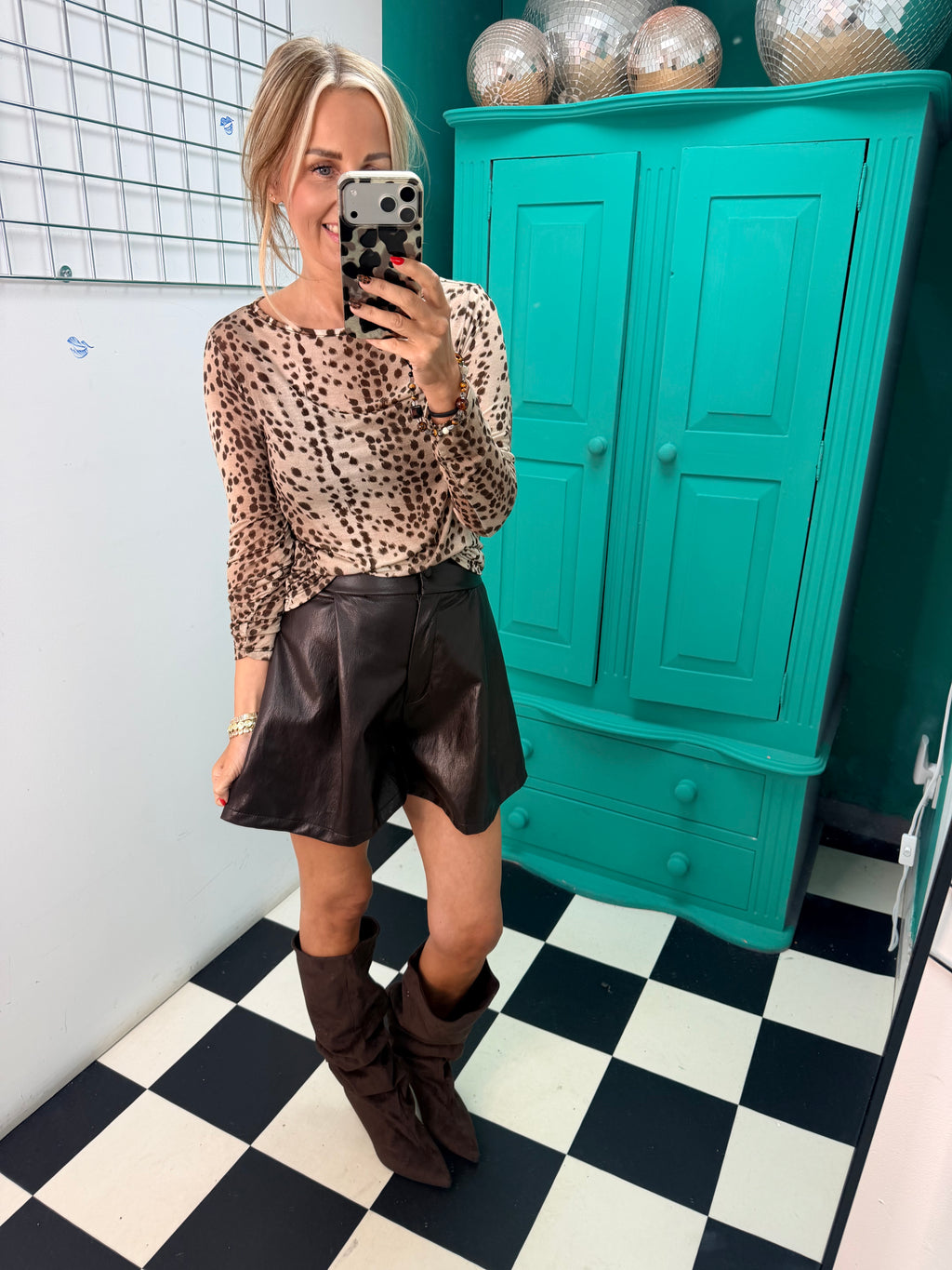Bambi Cashmere blend Top Beige