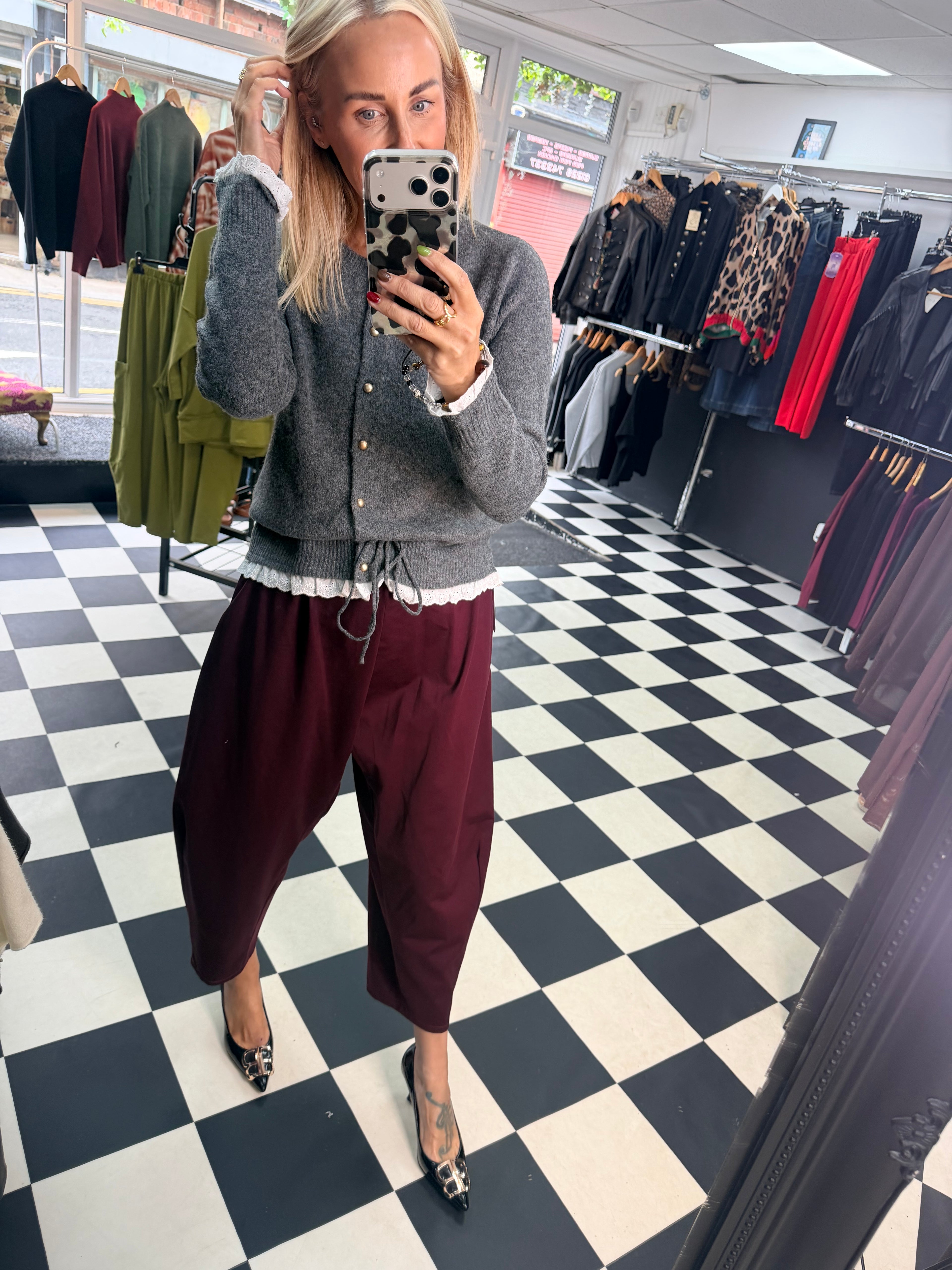 Dolly Cardigan Grey