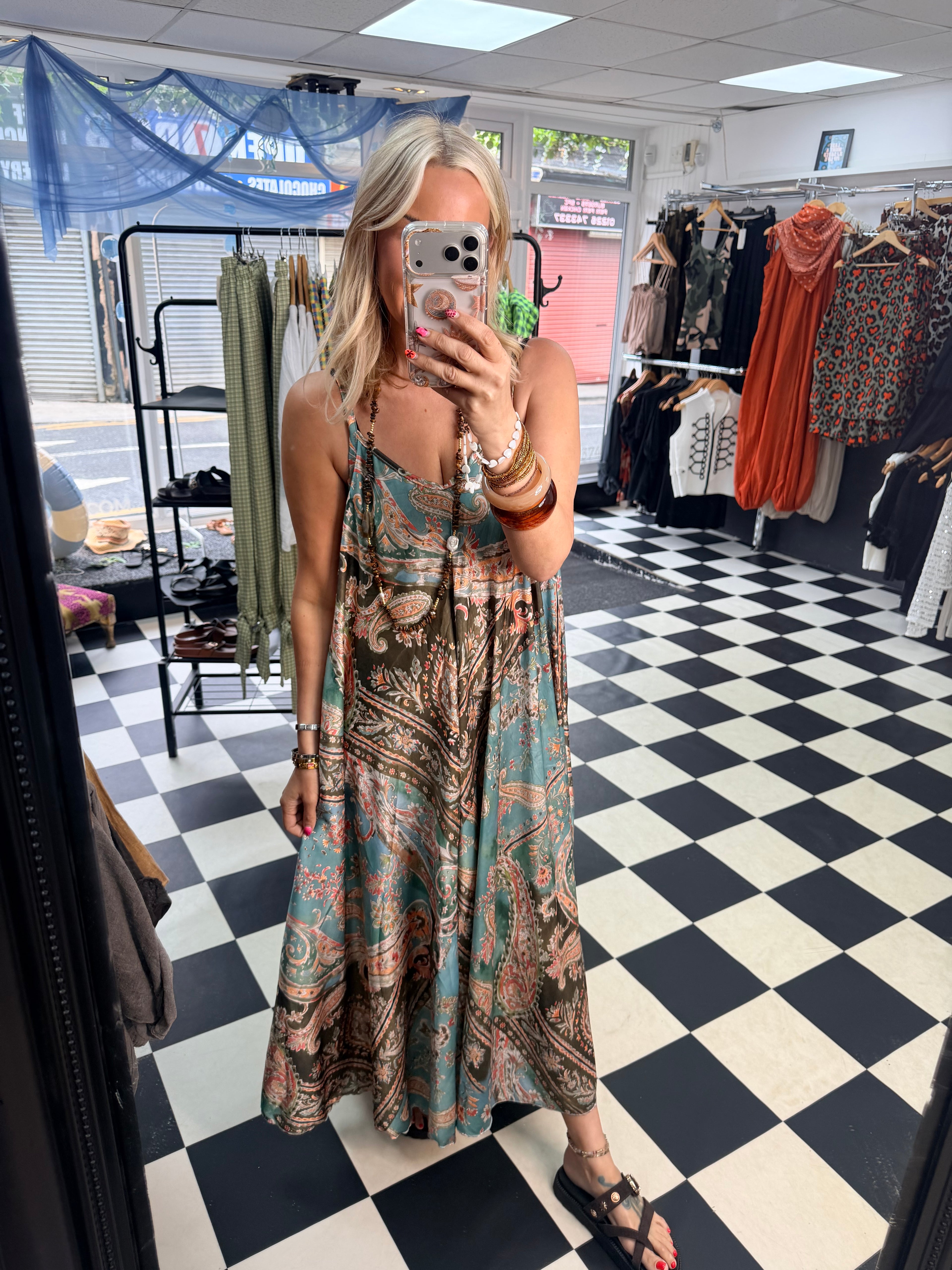 Willow Dress Blue