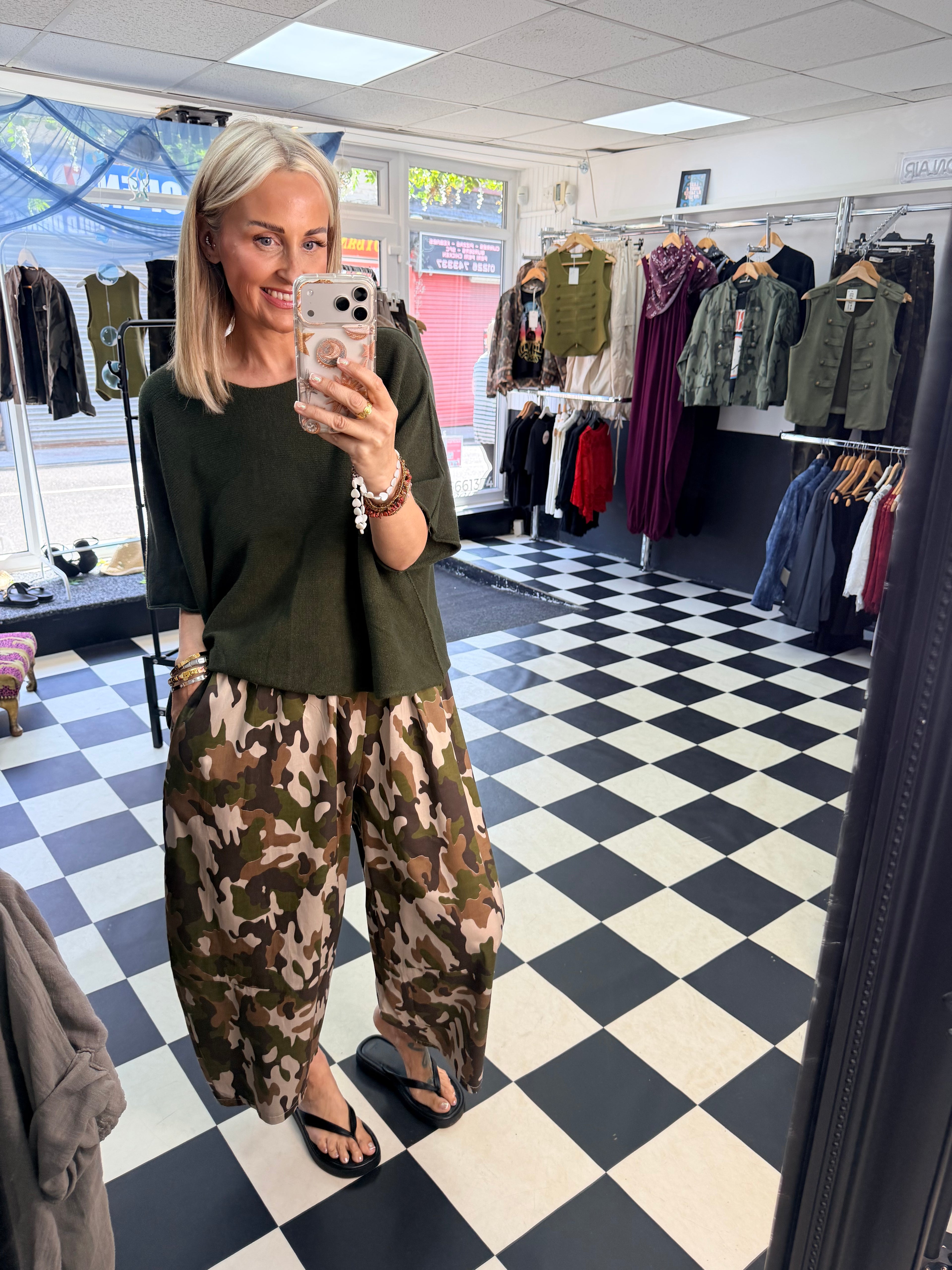 Katie Jumper Khaki