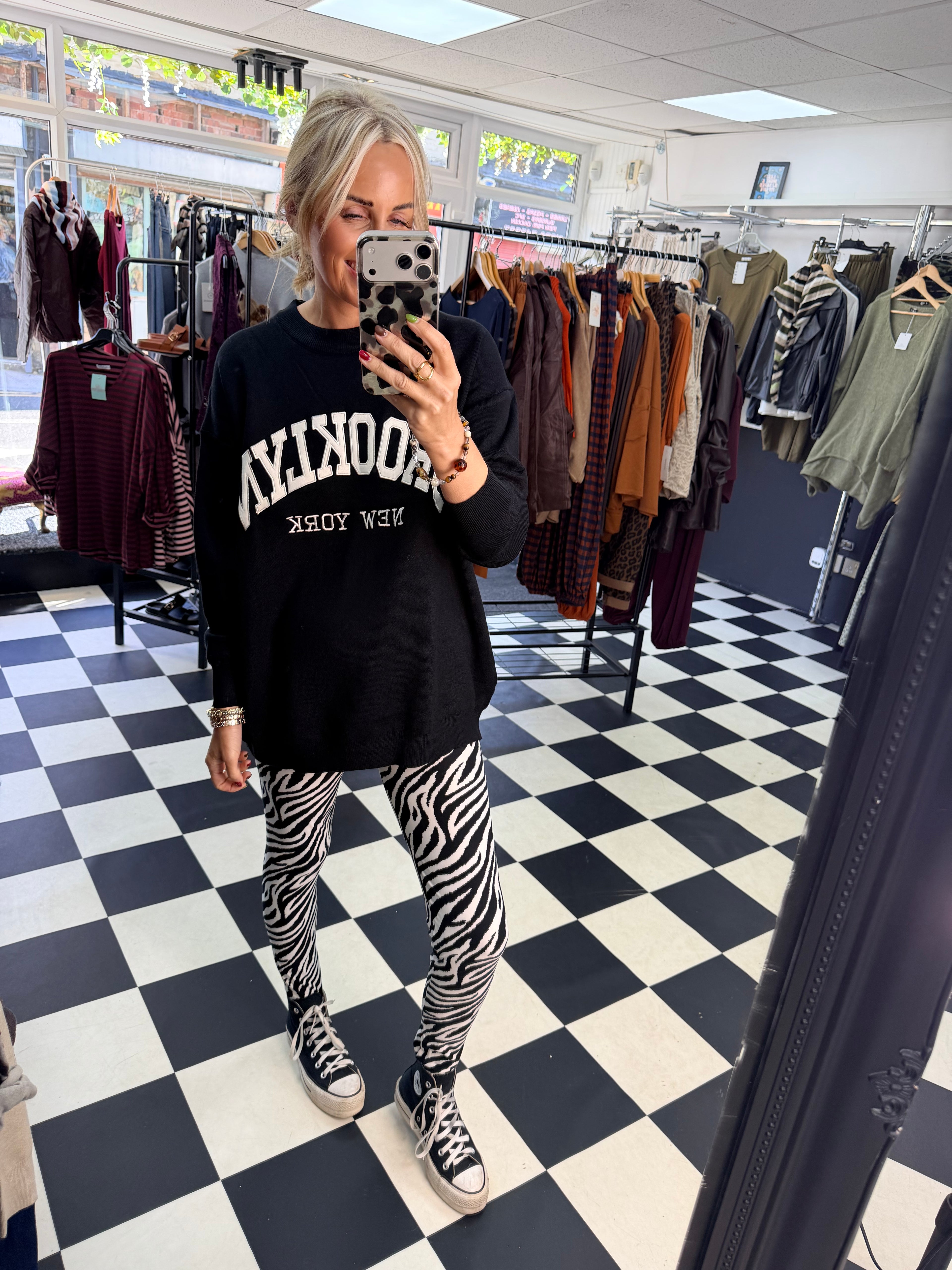 Soft Touch Leggings Zebra