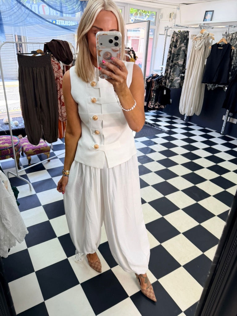 Viper Military Top White