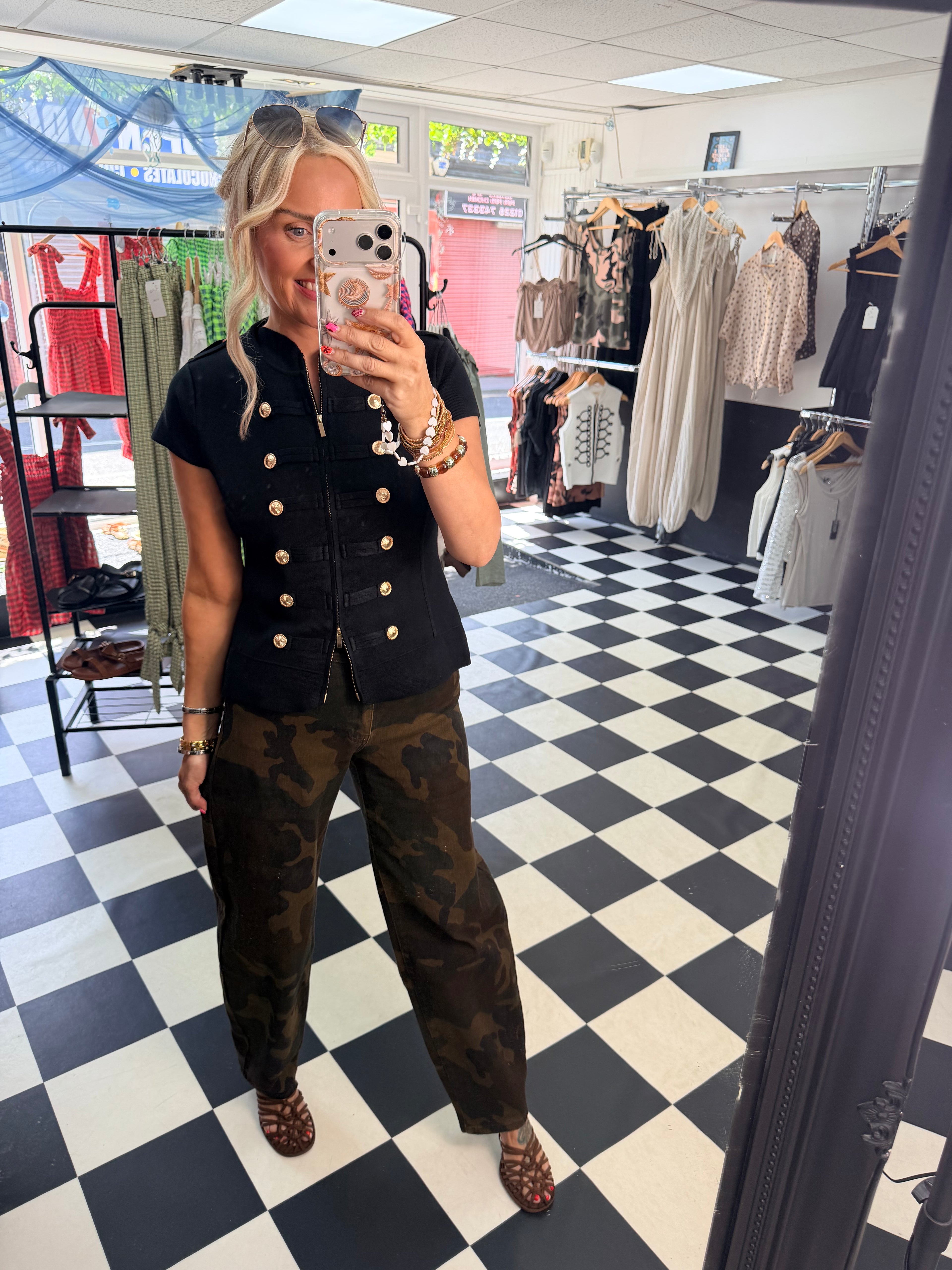 Cargo Barrel Leg jeans