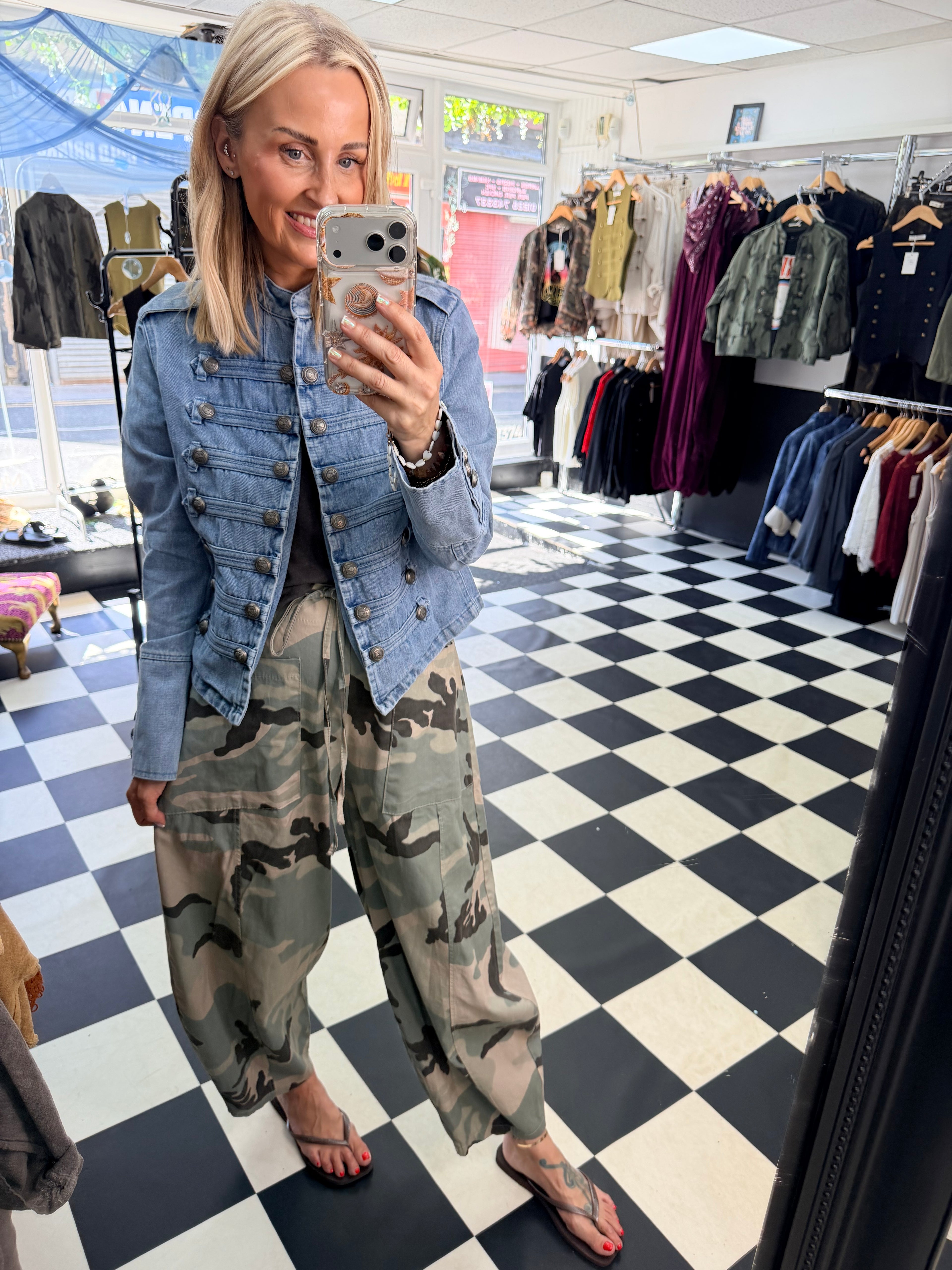 The Viper Denim Military jacket