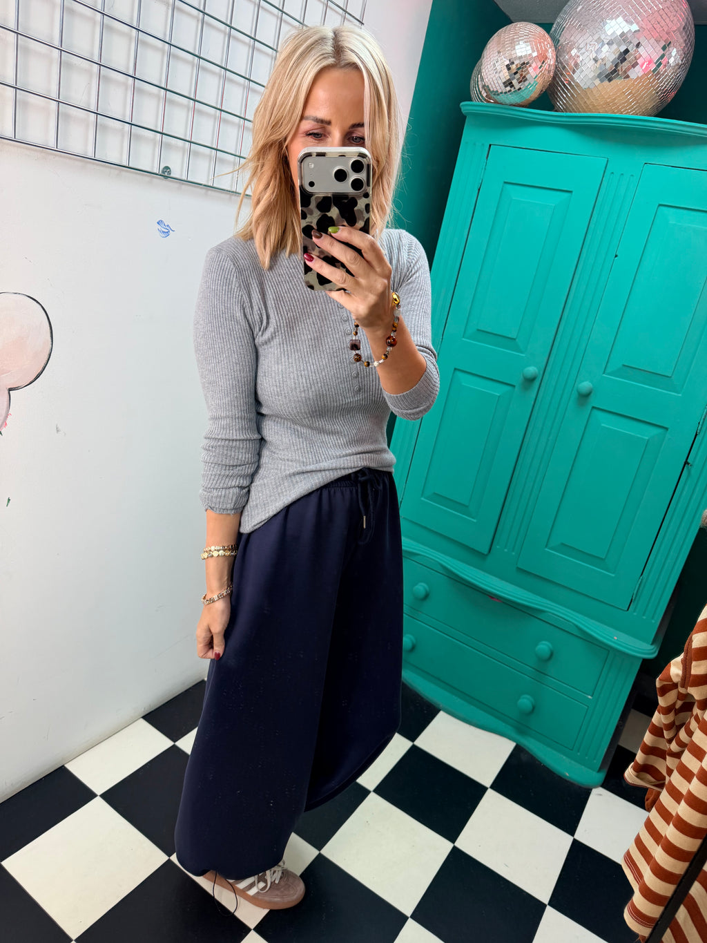 Balloon Jogger Navy