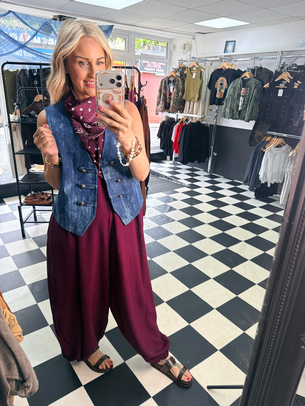 Zeta Otto Denim Waistcoat